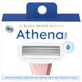 Athena Club Moisturizing 5-Blade Razor Refills