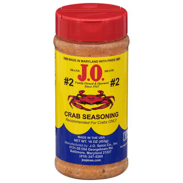 J.O. Brand Crab Seasoning