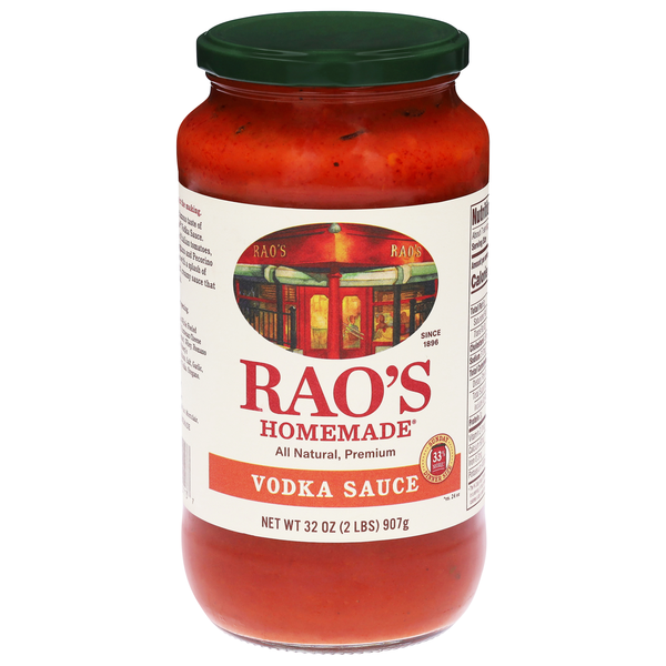 Rao's Homemade All Natural Vodka Pasta Sauce