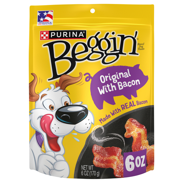 Purina Beggin' Strips Original with Bacon Flavor Dog Treats