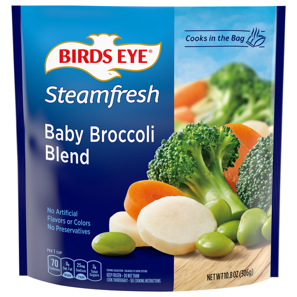 Birds Eye Steamfresh Baby Broccoli Blend Frozen