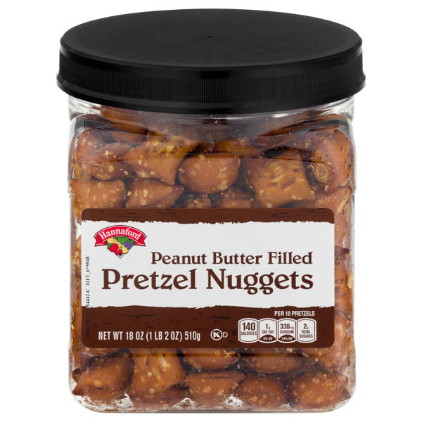 Hannaford Peanut Butter Filled Pretzel Nuggets