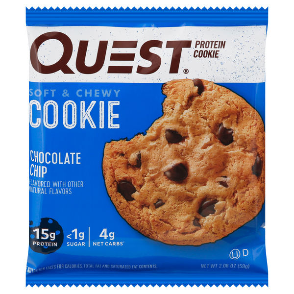 Save on Quest Protein Soft Cookie Chocolate Chip Low Carb Keto Order