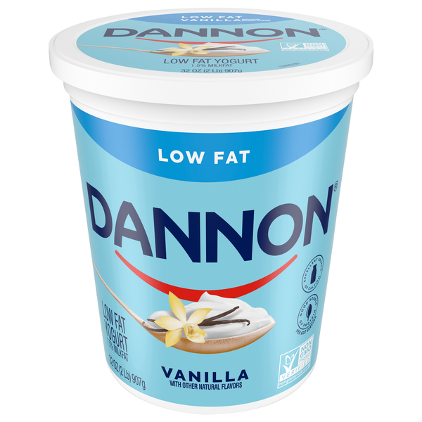Dannon Low Fat Vanilla Yogurt