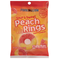 Food Lion Sour & Sweet Peach Rings Soft Candy