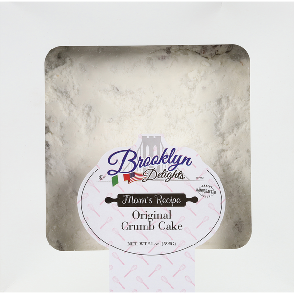 Brooklyn Delights Mom's Recipe Original Crumb Cake