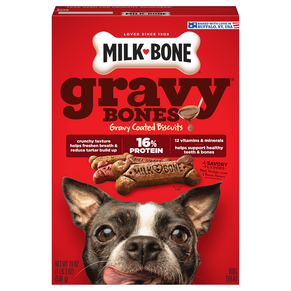 Milk-Bone Gravy Bones Coated Dog Biscuits