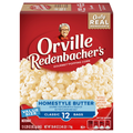 Orville Redenbacher's Homestyle Butter Flavored Microwave Popcorn - 12 c