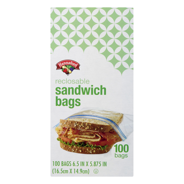 Hannaford Reclosable Sandwich Bags