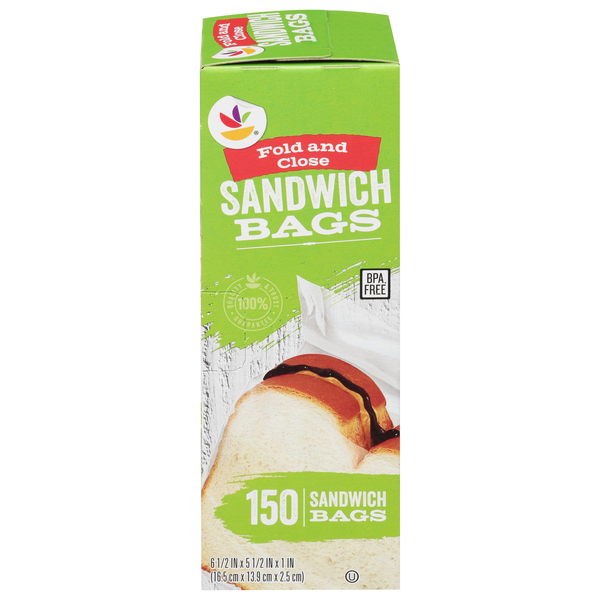 Our Brand Fold & Close Sandwich Bags