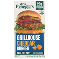 Dr. Praeger's Meat-Free Patty Grillhouse Cheddar Burgers - 2 ct Frozen