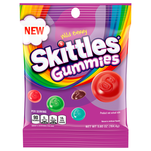 Skittles Wild Berry Gummies Candy