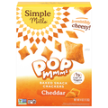 Simple Mills Gluten Free Pop Mmms Baked Cheddar Crackers