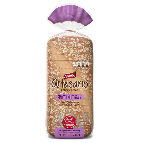 Sara Lee Artesano Smooth Multigrain Sliced Bread