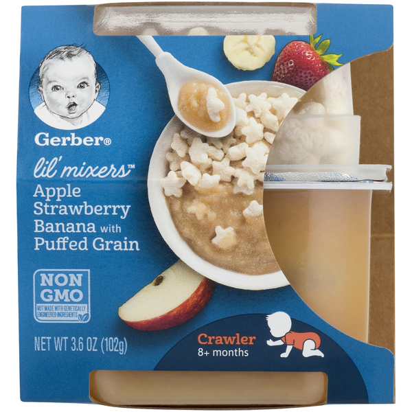 gerber strawberry banana oatmeal