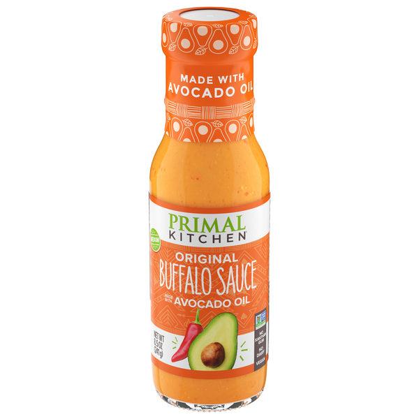 Primal Kitchen Medium Original Buffalo Sauce with Avocado Oil