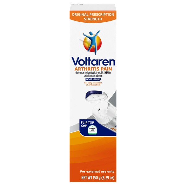 Voltaren Original Prescription Strength Arthritis Pain Relief Gel
