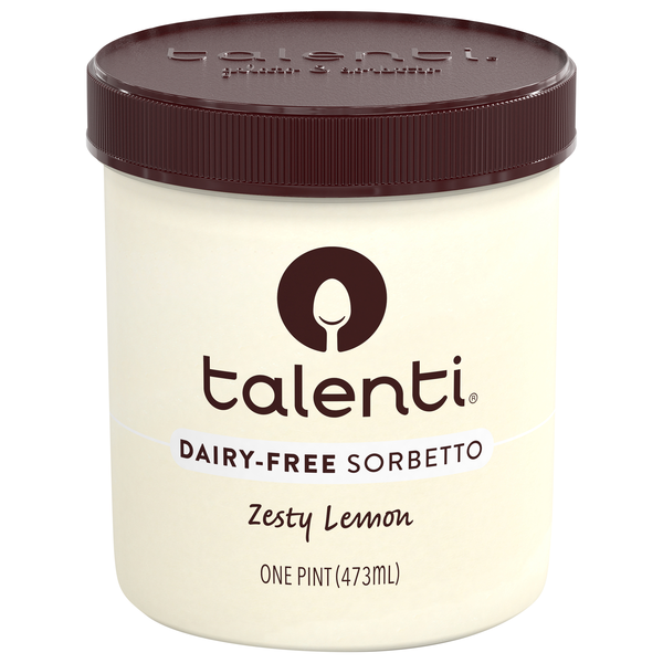 Talenti Dairy Free Zesty Lemon Sorbetto