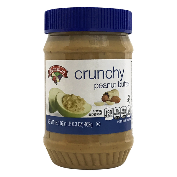 Hannaford Crunchy Peanut Butter