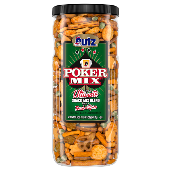 Utz Poker Mix Ultimate Blend with a Touch of Spice