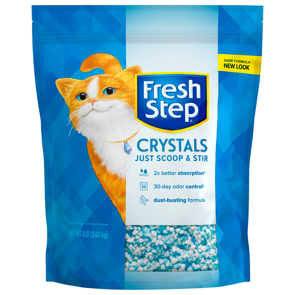 Save on Fresh Step Premium Crystals Easy Care Lightweight Low Dust