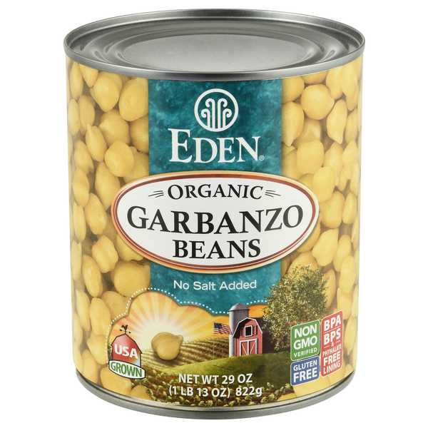 Eden Organic No Salt Added Garbanzo Beans