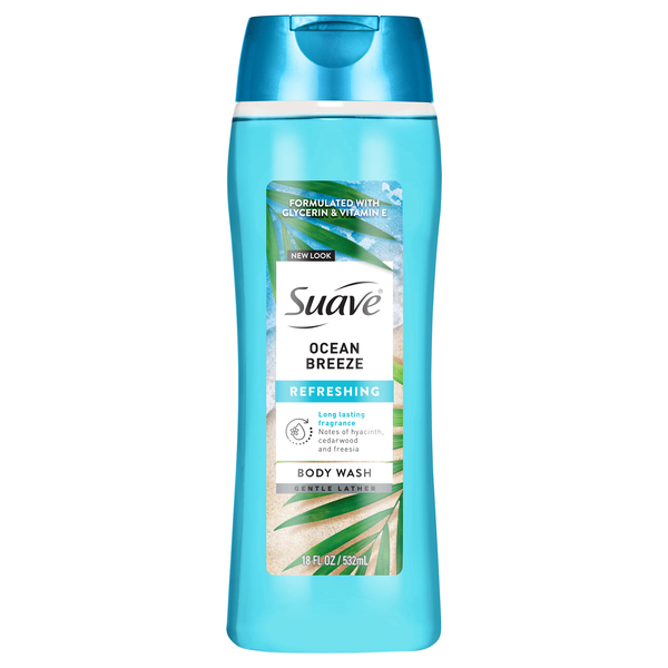 Suave Refreshing Ocean Breeze Body Wash