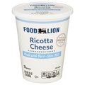 Food Lion Part-Skim Ricotta Cheese