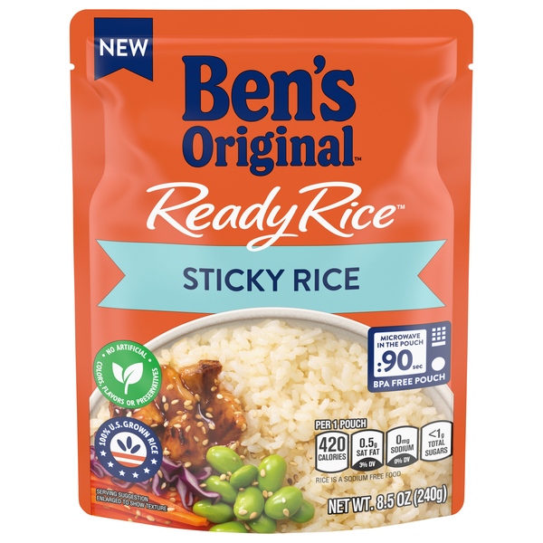 Ben's Original Microwave Ready Sticky Rice