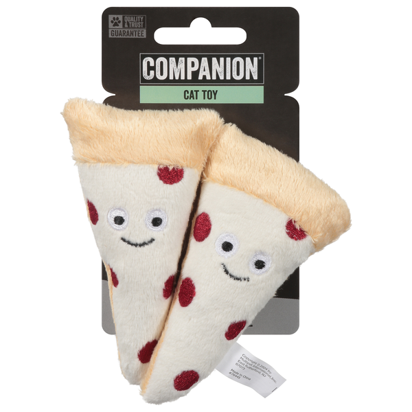 Multipet Cat Toy Catnip Filled Pizza