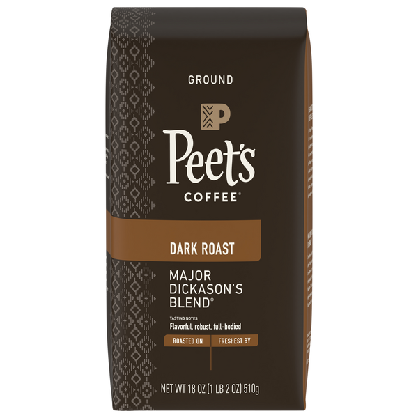 Save on Peet's Major Dickason's Blend Dark Roast Coffee (Ground) Order