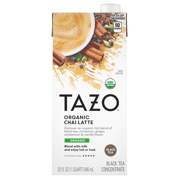 Tazo Organic Chai Latte Black Tea Concentrate