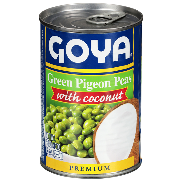 Goya Premium Gandules Verdes Con Coco