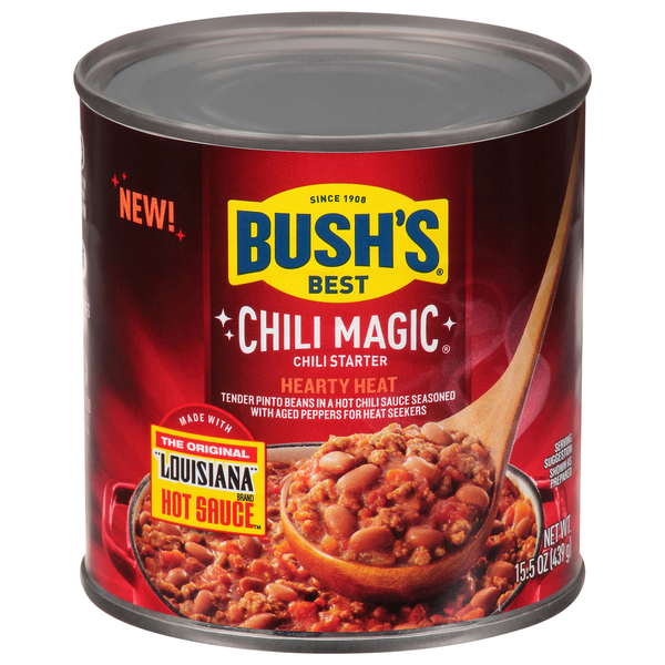 Bush's Best Chili Magic Hearty Heat Chili Starter