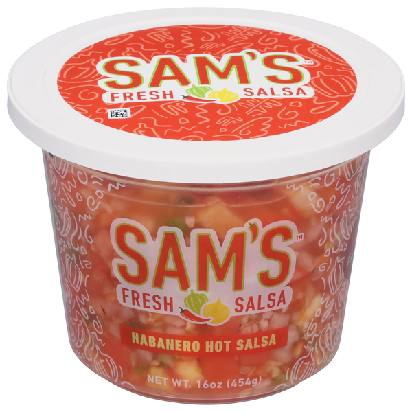 Sam's Fresh Hot Habanero Salsa