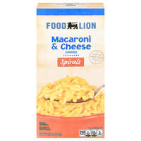 Food Lion Mac 'n' Cheese Dinner Spirals