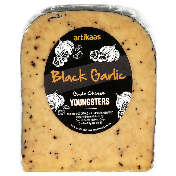 Artikaas Youngsters Black Garlic Gouda Cheese