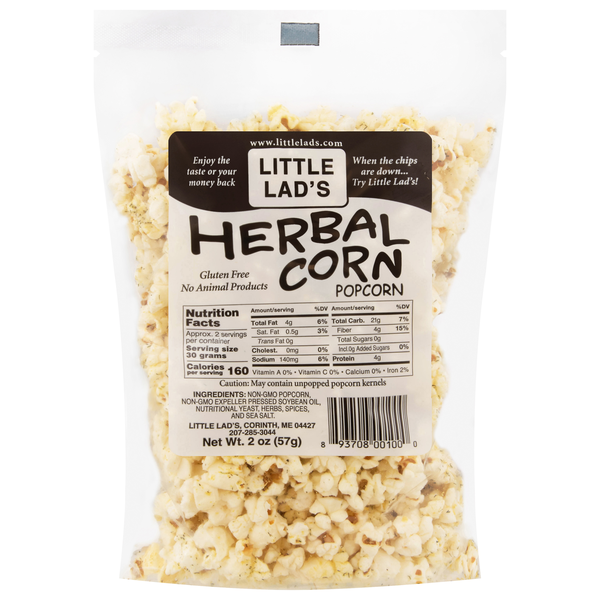 Little Lad's Herbal Corn Popcorn