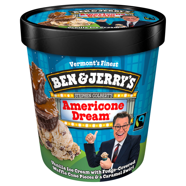 Ben & Jerry's Stephen Colbert's Americone Dream Ice Cream