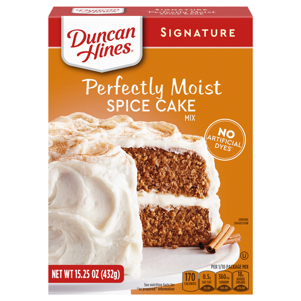 Duncan Hines Signature Perfectly Moist Spice Cake Mix