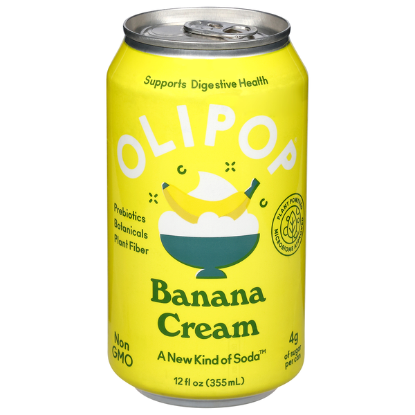 Olipop Banana Cream Soda