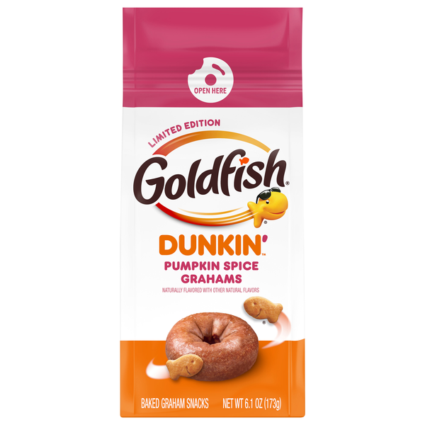 Goldfish Dunkin' Pumpkin Spice Graham Crackers