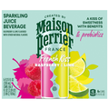 Maison Perrier French Kiss Raspberry & Lime Sparkling Juice Beverage 6 pk