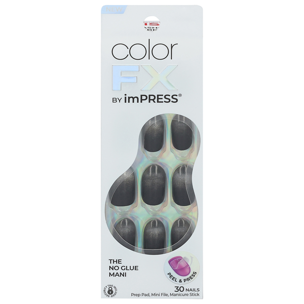 imPRESS Color FX No Glue Mani Press-On Nails Medium Length Best Wishes