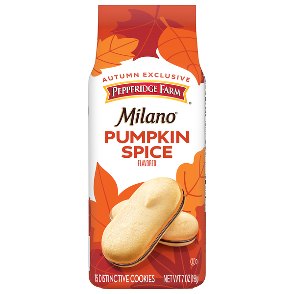 Pepperidge Farm Milano Limited Edition Pumpkin Spice Sandwich Cookies