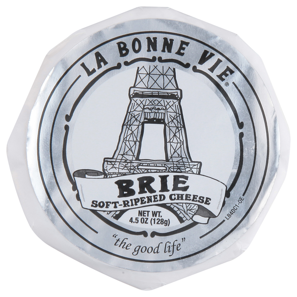 La Bonne Vie Soft-Ripened Brie Cheese Wheel
