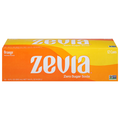 Zevia Zero Sugar Orange Soda - 12 pk