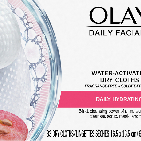 Olay Daily Facials Daily Hydrating Water Activated Dry Cloths
