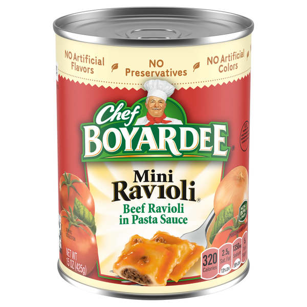 Chef Boyardee Mini Beef Ravioli