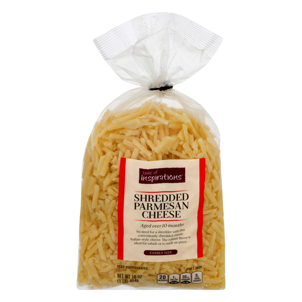 Taste of Inspirations Shredded Parmesan Cheese